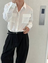 Summer stripe two pocket shirts(3color)