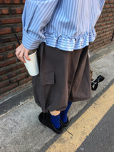 Move Cargo Bermuda Pants (4color) 