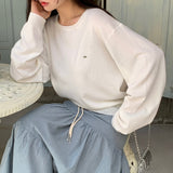 [MADE/夏ver.] Fluffy Basic Round Knitwear