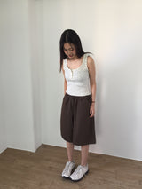 ワイドキュロットパンツ (3color)