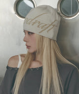 Jacquard Roll Beanie [Ivory]