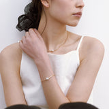 Tube Bracelet, 14K Gold Filled