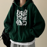 スローボクシーフィットフーディー[コットンアンドフリース]
