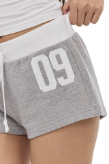 09 Numbering shorts, Gray