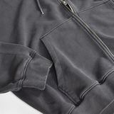 Wibird Pigment Supima Two-Way Hooded Zip-Up