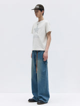 26SS★ バックポイントデニムパンツ