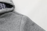 Brooklyn Check Lining Hoodie Zip-up