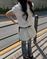 Ballon ribbon skirt