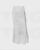 Soft Ribbon Long Skirt (3C)