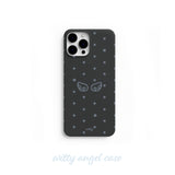 witty angel case (charcoal+skyblue)