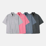 LMN St. Pig Washing Short-Sleeved Shirt (4 colors)
