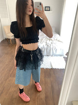 STAR CANCAN LAYERED SKIRT (2C)