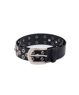 HEAVY ROCK STUD BELTS - BLACK