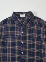 (UNISEX) Kenton Wrinkle Linen Like Shirt