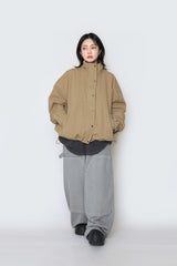 Porter color high neck jacket