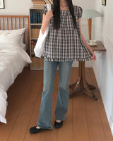 Cose spandex bootcut denim long pants