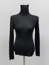 モフニットタートルネックTシャツ