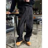 [Unisex] Patch cutting cotton pants(3color)