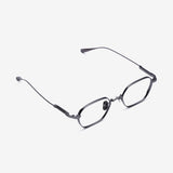 Knouun Square titanium glasses CODE. 102. A Dark Gray