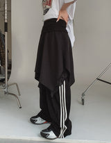 Haro Layered Flared Skirt