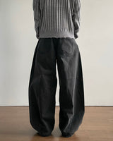 Simon Curved Denim Pants
