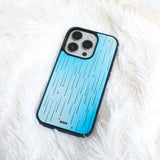 【MADE】 Star Shower(blue) glass Mirror bumper case