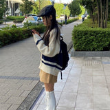 Tete leather beret cap