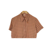 Mushroom check shirt