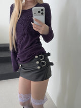 monic flower knit ops(3 color)