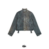 "MORE CHAOS" SPIKED JAPANESE DENIM SET - DENIM SET