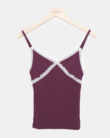 Shuhan Lace Sleeveless Top