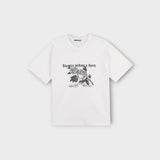 3 TAP ローズシルケット半袖Tシャツ (2color)