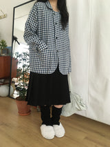 Plaid shirt jacket