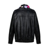 13DE MARZO バッジレザージャケット