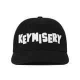 Keymisery Appliquer Felt Cap (Black)