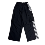 nylon track cargo pants