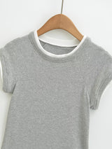 Mina Layered Trim Tee