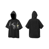 RELABEL (Dreamy Starlight) デタッチャブルフード デニムプリント クルーネックTシャツ