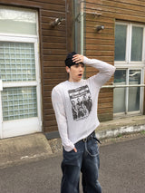 No.1713 train thin knit T