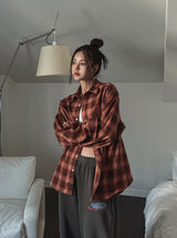 Colty loose fit check shirt