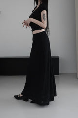 lace doho skirt (2color)