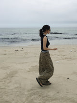 Chiller Leopard Wide Balloon Pants (2c)