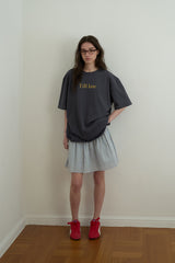 ティルロゴTシャツ_チャコール