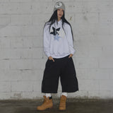 MIX STAR ANGEL PATCH HOODIE (WHITE) F25ZB011