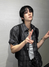 Thin Check Dark & Light Short-Sleeve Shirt