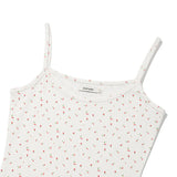 KIRSH PLAIN CHERRY SLIM FIT SLEEVELESS DRESS - WHITE