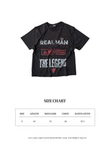 Real man is Legend tee BK