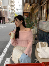 [MADE] Fittney Summer Off-Shoulder Knit