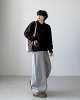 Yuria Wool Collar Knit