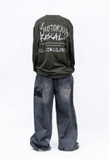 BBD ラスカルロングTシャツ (カーキ)